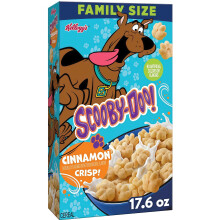 Kellogg's Scooby-Doo Cinnamon Crisp Family Size Cereal (499g)