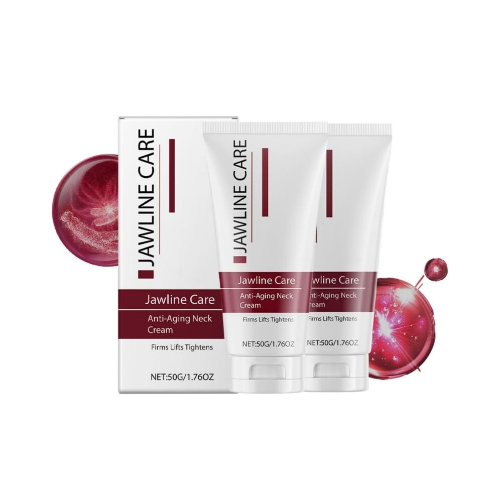 Cream Jawline Sculpting With Mdl Technology, Antiaging Neck Firming For Chin Lift, 2Pcs 50G