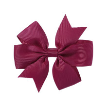 Fiocco per capelli a coda di pesce per bambini, fiocco in nastro grosgrain di alta qualità con design a nodo di farfalla, accessori per capelli con