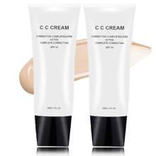 CC Cream SPF43 for Mature Skin, SelfAdjusting Color Correcting Foundation, 2 Pack Ivory