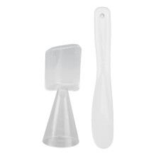 Facial Mask Mixing Kit with Bowl Brush and Measuring Spoons for DIY Skincare Spa at Home