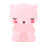 Φωτιστικό σιλικόνης Kawaii για υπνοδωμάτιο, LED με αισθητήρα αφής, νυχτερινό φως με 2