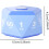 Kids Visual Timer USBC Rechargeable 10 Countdown Settings for Studying Blue 4