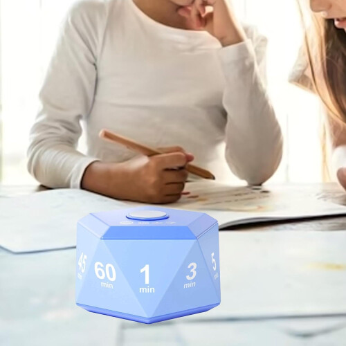 Kids Visual Timer USBC Rechargeable 10 Countdown Settings for Studying Blue 1