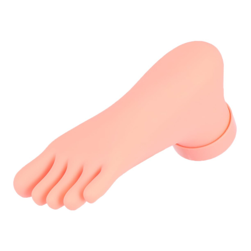 Foot Nail Practice Model with Realistic Skinlike Texture for Manicure Pedicure Training