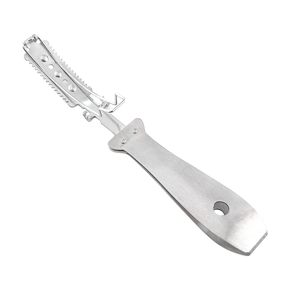 Stainless Steel Animal Hair Removal Tool, 3 in 1 Pig Hair Scraper for Kitchen Farm and Butchers