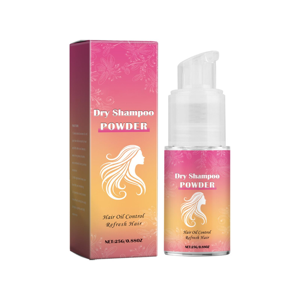 Dry Shampoo Powder for Oily Hair 0.88 oz, Instant Oil Absorption, No Wash Refresh, Volume Boost