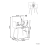 Beliani Set of 2 Dining Chairs SANILAC Boucle White 3