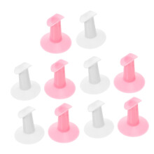 Nail Polish Holder with Stable Finger Support Rest, Ergonomic Stand for Manicure and Nail Art