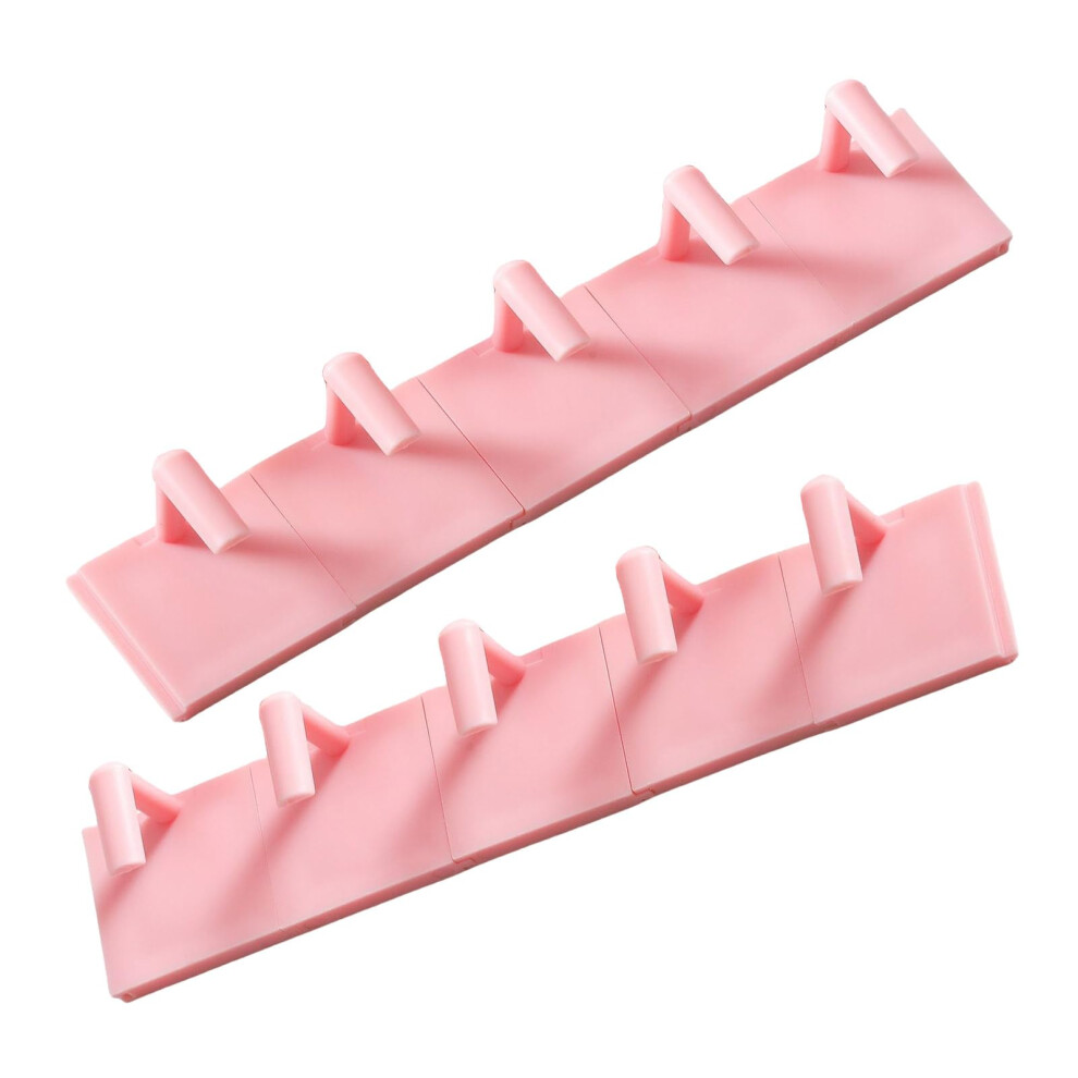 Nail Art Practice Stand with Stable Platform for False Nail Display and Reusable Training Holder