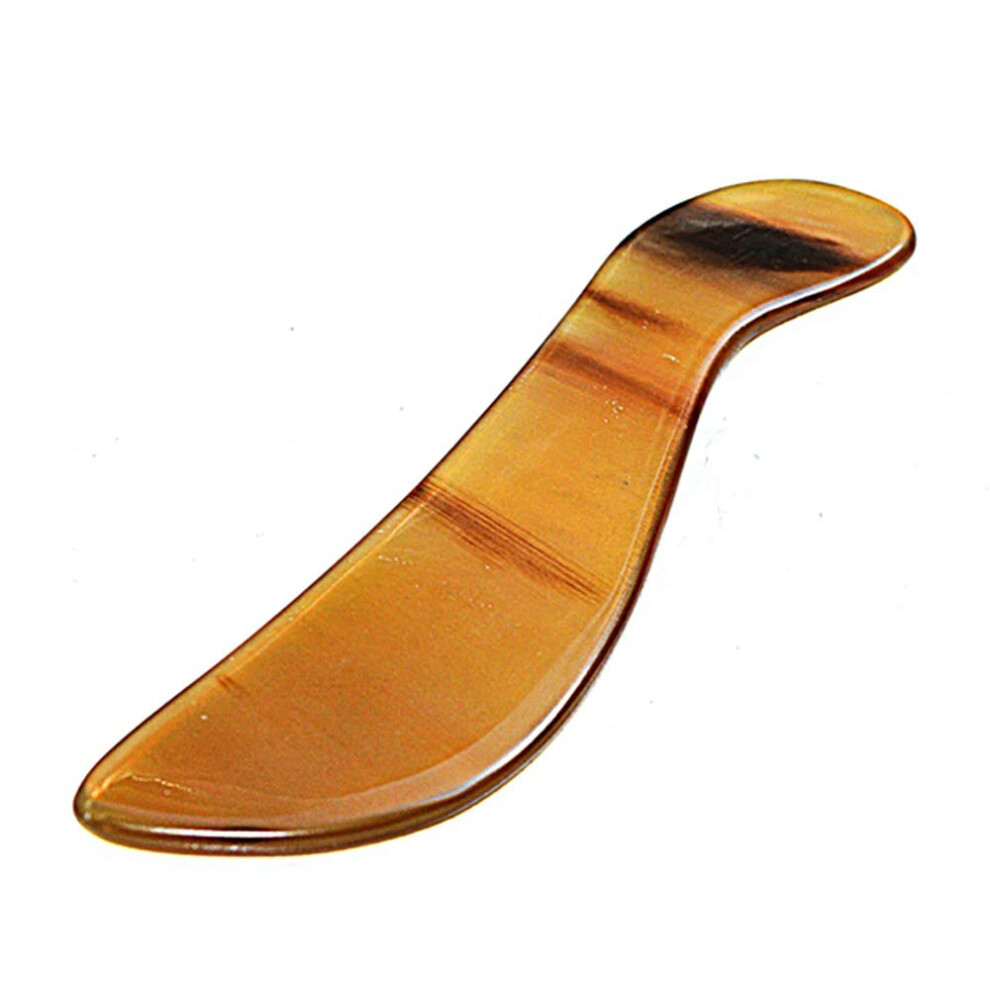 Buffalo Horn Gua Sha Tool with Smooth Polished Edges for Facial and Body Massage