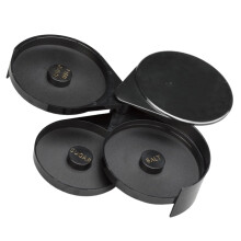 Cocktail Salt Box with Rotating Lid for Glass Rim Seasoning Sugar Salt Storage for Home Bar Parties
