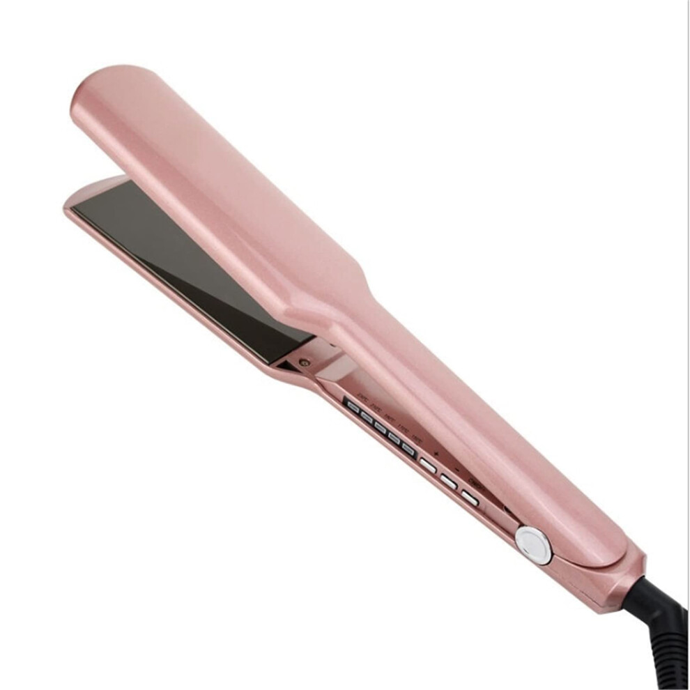 Pink Automatic Hair Curler With Fast Heat Up, Infrared Technology, 5 Temps, Auto Shut Off
