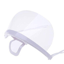 Transparent Mouth Shield 10 Pack Reusable Breathable Clear Cover for Restaurant Tattoo Catering