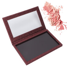 Magnetic Makeup Palette with Mirror, Empty Organizer for Eyeshadow Lipstick Blush