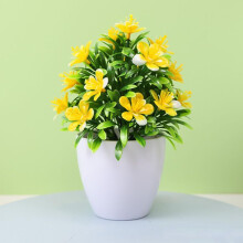 Artificial Potted Plants Bonsai with Realistic Green Grass for Home Garden Indoor Outdoor Decor