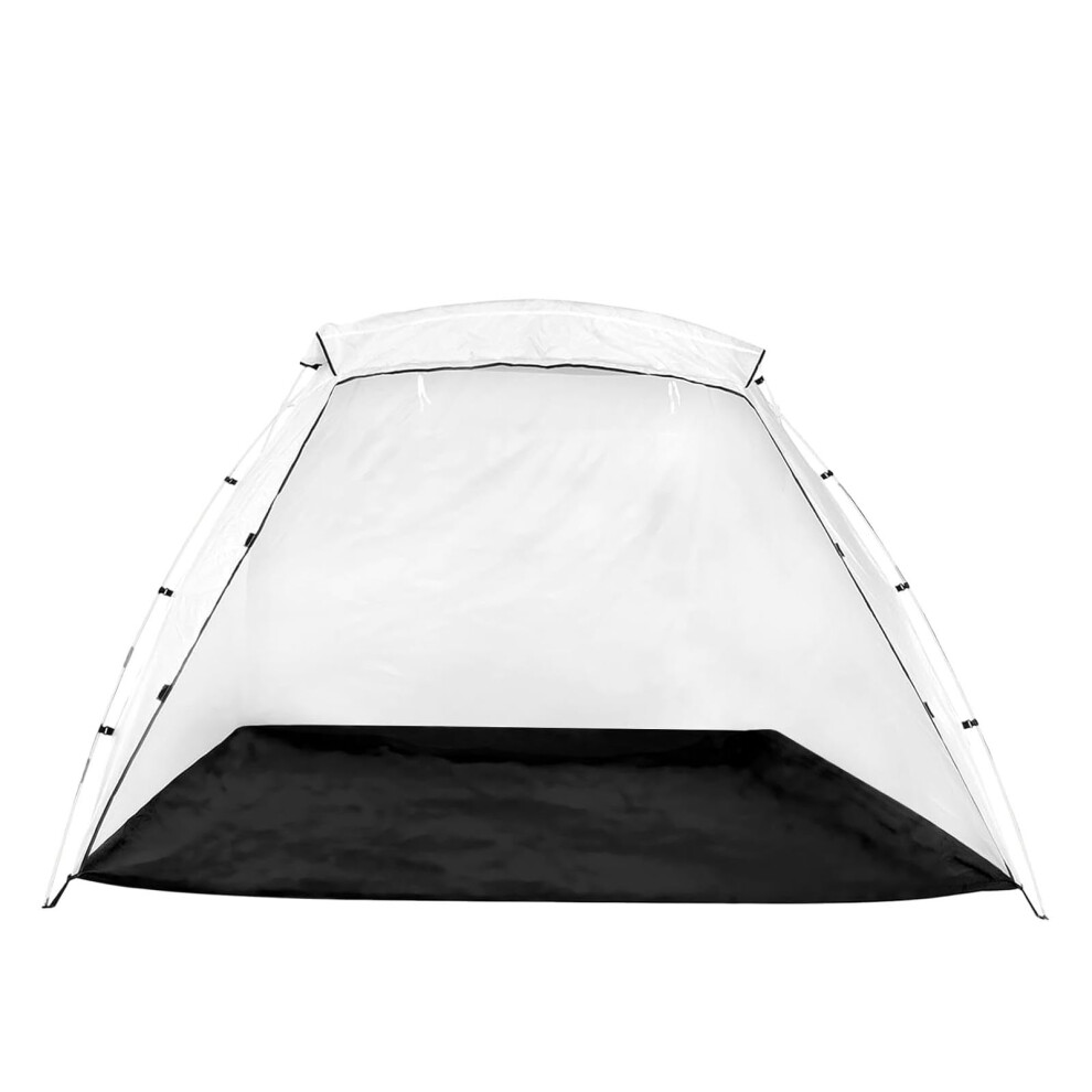 Portable Spray Paint Booth Tent 8.5x6x5.5ft Large Capacity Easy Setup Dust Furniture Painting