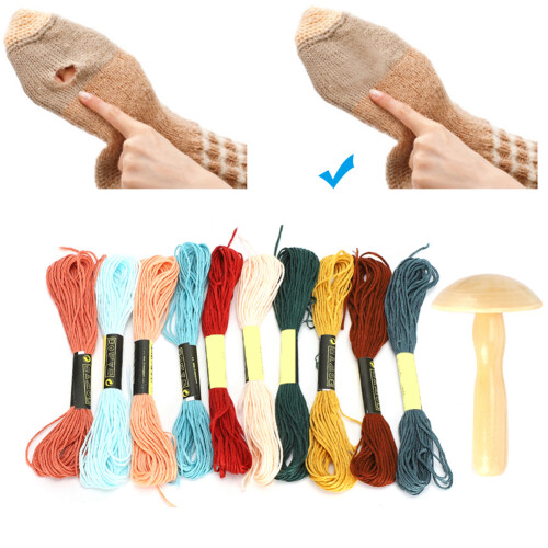 Σετ χειροτεχνίας βραχιολιών DIY, σετ κλωστής χειροτεχνίας με σχέδιο μανιταριού, 2