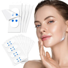 Face Lift Tape 40pcs Invisible Waterproof Elasticity Stickers for Instant Lift and Double Chin