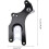Bicycle Disc Brake Adapter for Mountain Bike Conversion Bracket, Durable Metal Frame Mount 4