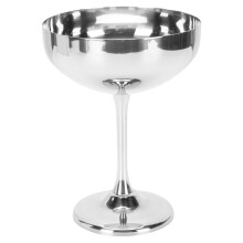 Stainless Steel Ice Cream Cup Footed Dessert Bowl for Fruit Salad Pudding Yogurt Party Serving