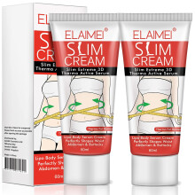 Slimming Cream 2 Pack with Fast Fat Burning for Belly Waist Thighs, Anti Cellulite and Body Firming