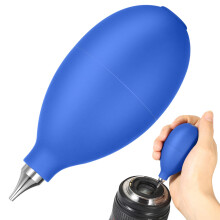 Camera Air Blower with Powerful Airflow, Durable Rubber Lens Cleaner for Filters and Electronic Devices