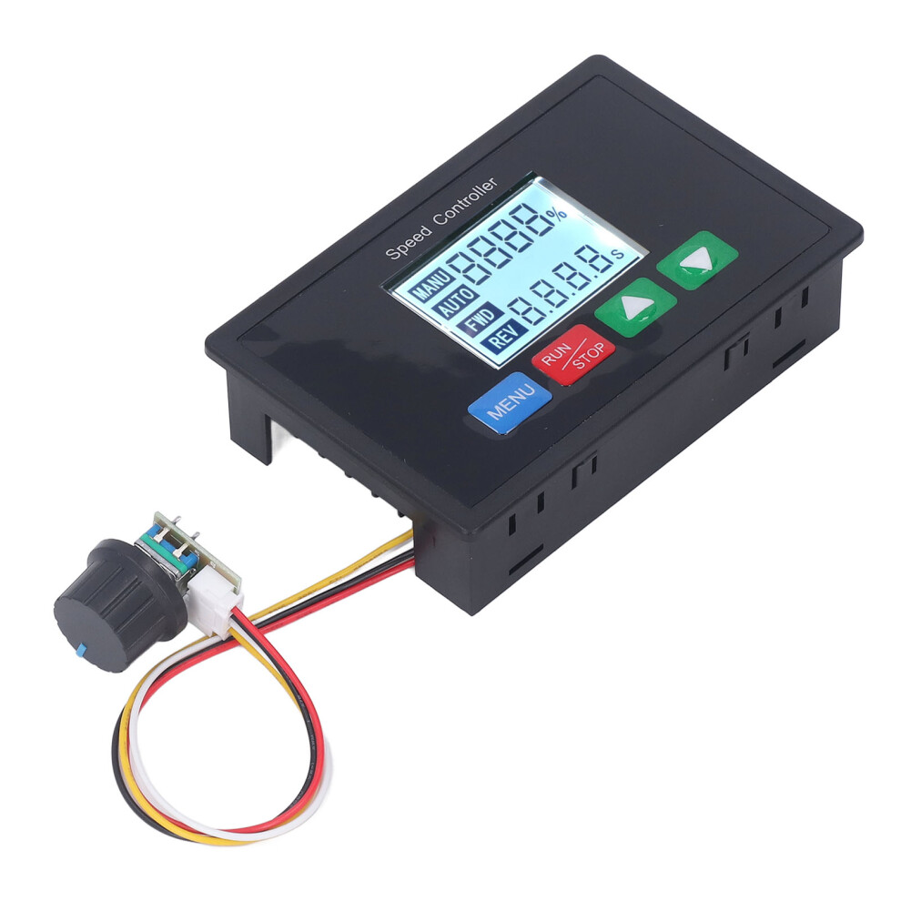 Dc Motor Speed Regulator Controller Lcd Timer 40A 55V With Digital Display 4601380950488