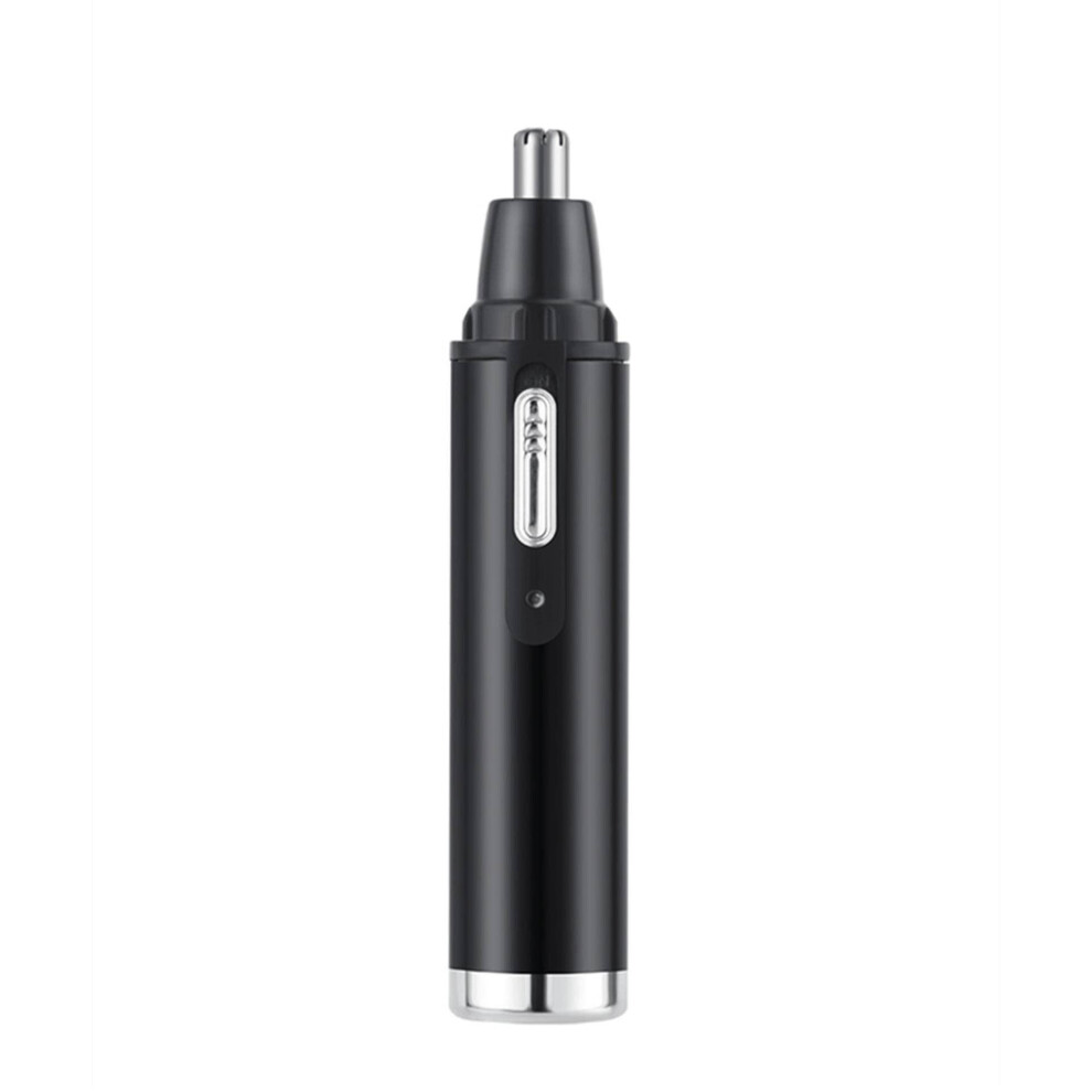 Electric Nose Hair Trimmer for Men Waterproof Metal Body Rechargeable Nose and Eyebrow Groomer