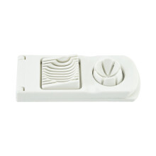 Egg Slicer for Boiled Eggs, 2in1 FoodGrade Cutter for Breakfast Salad and Picnic Prep