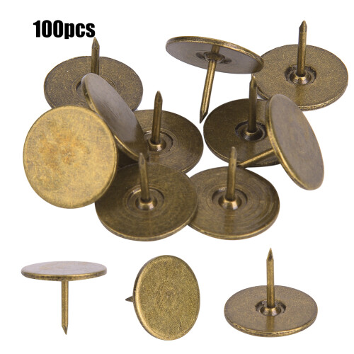 Καρφιά ταπετσαρίας Διακοσμητικά καρφιά επίπεδης κεφαλής καρφί επίπλων μπρονζέ 2
