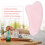 Εργαλείο προσώπου Rose Quartz Gua Sha Βελτιώνει την κυκλοφορία του αίματος Μειώνει το 5