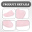 Εργαλείο προσώπου Rose Quartz Gua Sha Βελτιώνει την κυκλοφορία του αίματος Μειώνει το 7