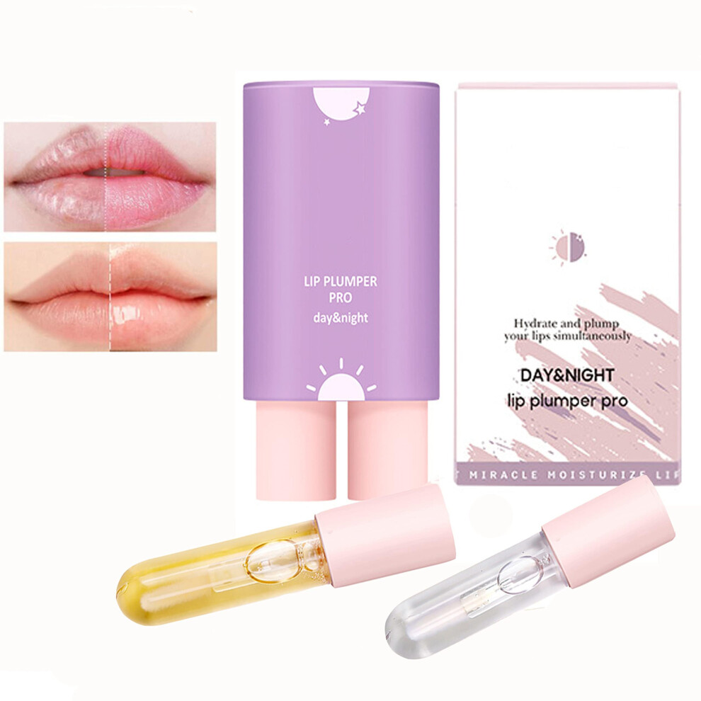 Purple Lip Plumper Lip Oil For Fuller Lips With Hydrating Nourish And Instant Volume Boost Upgrade