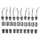 Outdoor Tactical D Ring Snap Hook Plastic Replacement For Metal Carabiner Easy Install Hook With Quick Release Button Compatible With Molle Webbing 3