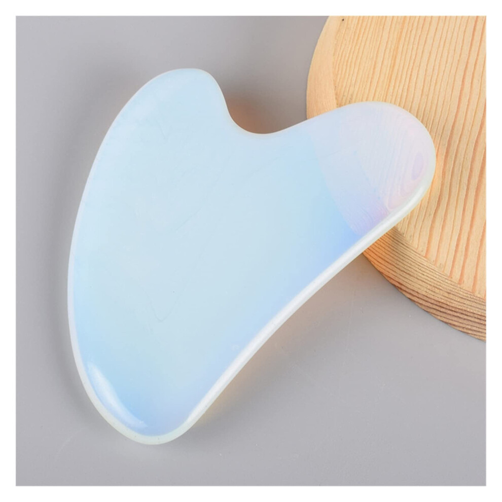 Natural Jade Face Roller and Gua Sha Massage Tool Set for Cooling Facial Skincare and Wrinkle Reduction