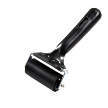 Rubber Brayer Roller for Ink Paint and Block Printing, Soft Glue Applicator, 1 Pack 2.4 Inch