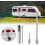 Stainless Steel RV Scissor Jack Drill Adapter with 2 Socket Bits for Camper Stabilizer Jacks 5