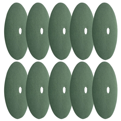 50Pcs Practical Green Non-Woven Fabric Tree Root Barrier Mulch Rings 2