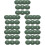 50Pcs Practical Green Non-Woven Fabric Tree Root Barrier Mulch Rings 8