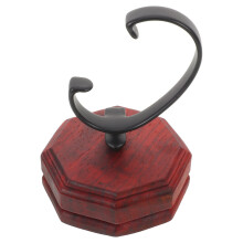 2Pcs Elegant Wood and Metal Watch Display Rack for Bracelet Storage