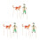 3Pcs DIY Shadow Puppet Character Kit Portable Hand Puppet Set for Kids 3