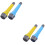 8Pcs Assorted Color Plastic Microphone Toy Kids Pretend Play Props 7