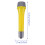 8Pcs Assorted Color Plastic Microphone Toy Kids Pretend Play Props 9