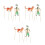 3Pcs DIY Shadow Puppet Character Kit Portable Hand Puppet Set for Kids 9