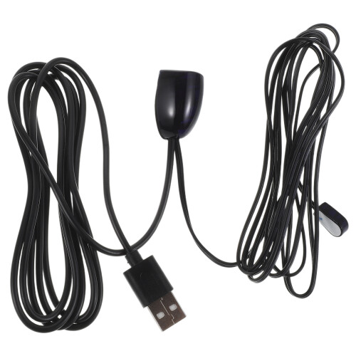 4Pcs Black Infrared Remote Signal Extender Cable USB Powered for TV 2