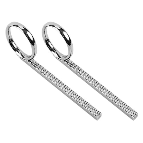 4Pcs Comfortable Silver Trumpet Finger Rings Valve Slide Replacement 2