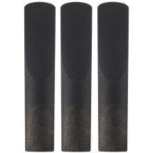 3Pcs Resin Clarinet Reeds Black Color for Precision Clarinet Use