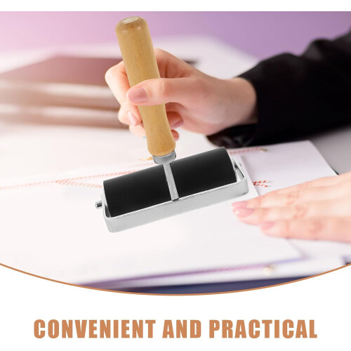 Printmaking Roller with Ergonomic Handle for Smooth Ink Application in Art and Craft Projects 1