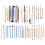 Pottery Tools Set, 44Pcs Clay Sculpting Tools Double-Sided Design Multi-Functional Modeling Tools for Ceramics and Clay Crafting, Includes Silicon 6